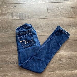 🦅American Eagle Dark Blue Skinny Jeans🦅